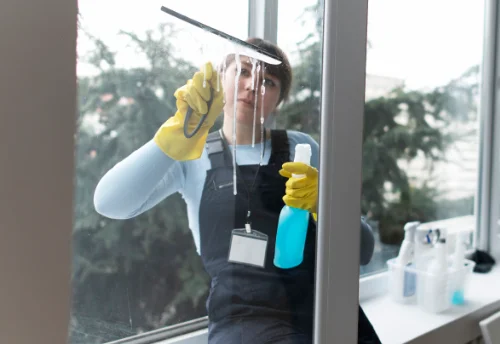 Nettoyage de vitres intérieures et extérieures à Lessac